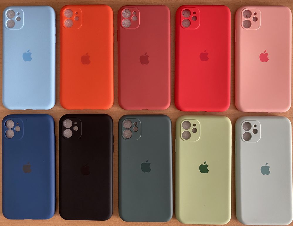 Capa silicone iPhone 11 proteção das câmaras