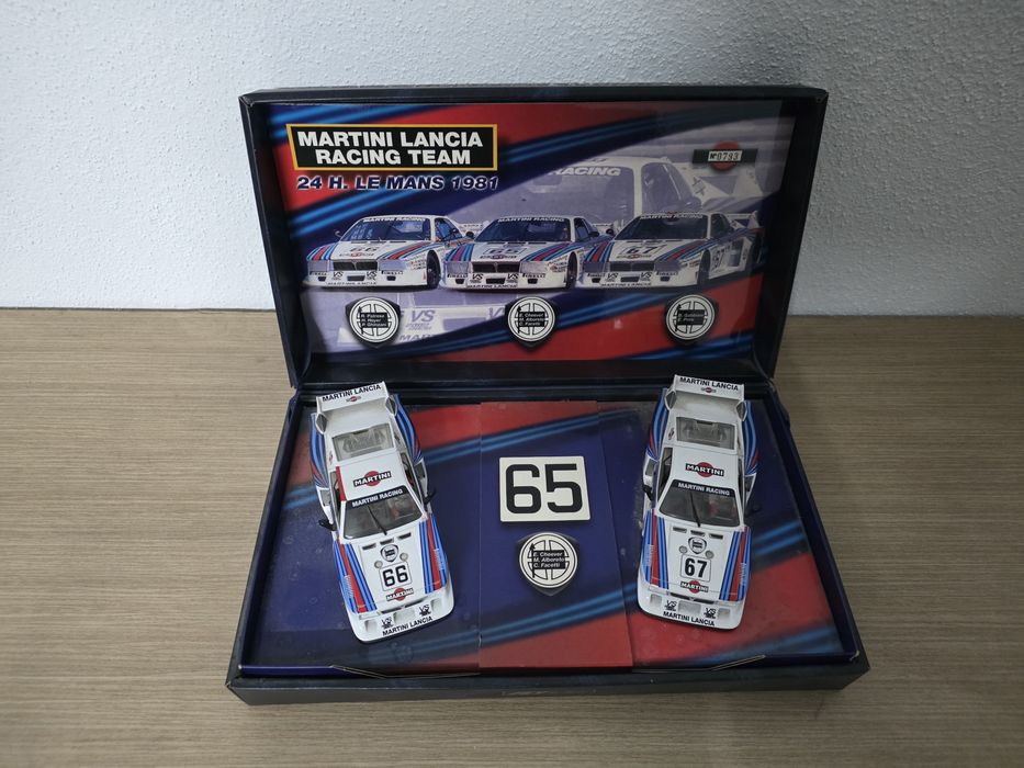 Fly Car Model “Martini Lancia Racing Team – 24 h Le Mans 1981” Twin-Pa