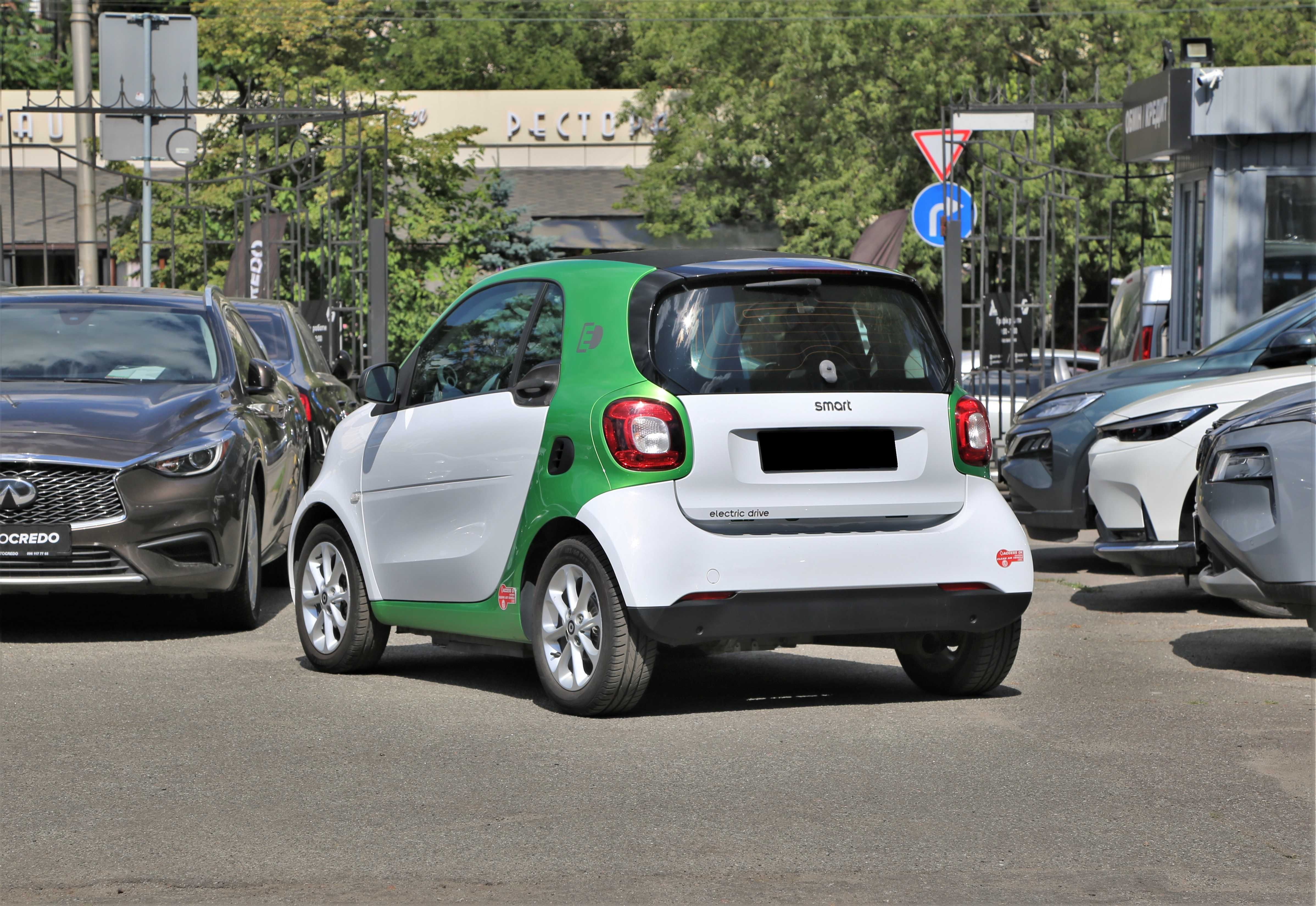 Smart Fortwo 2017 года
