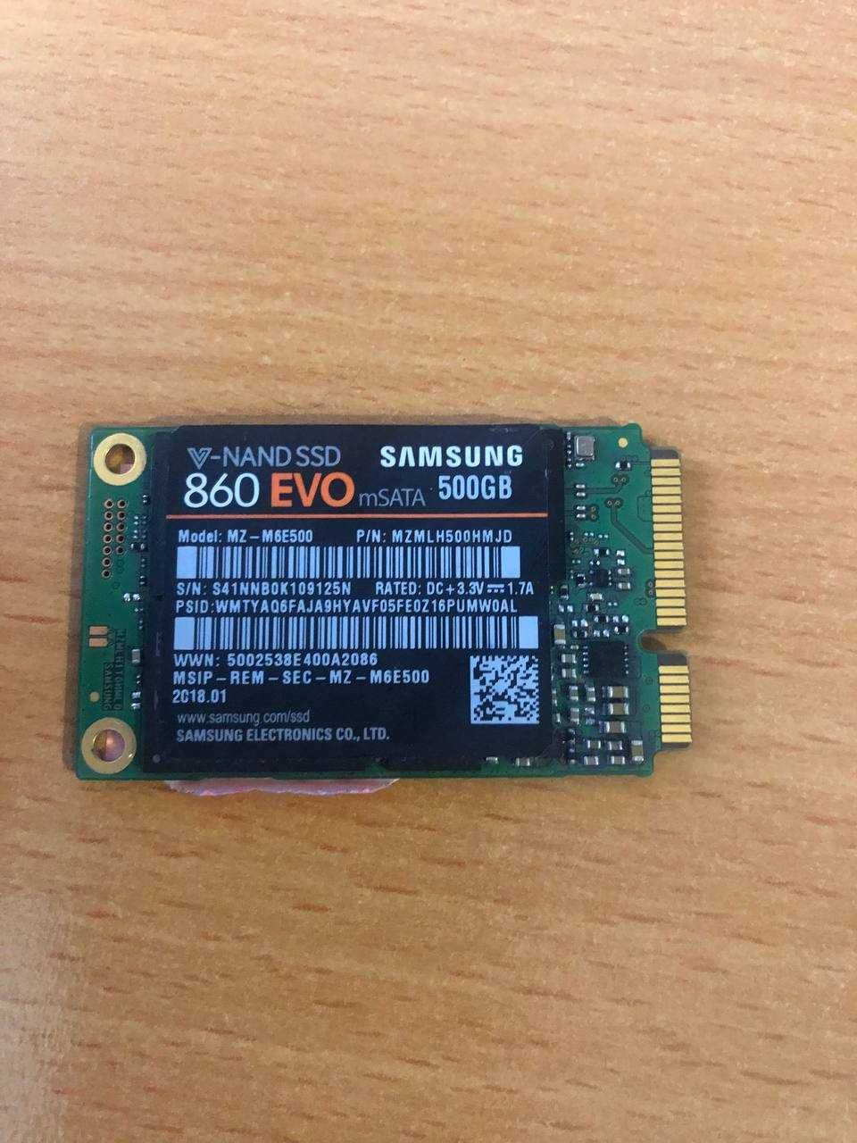 Samsung 860 Evo mSata 500gb