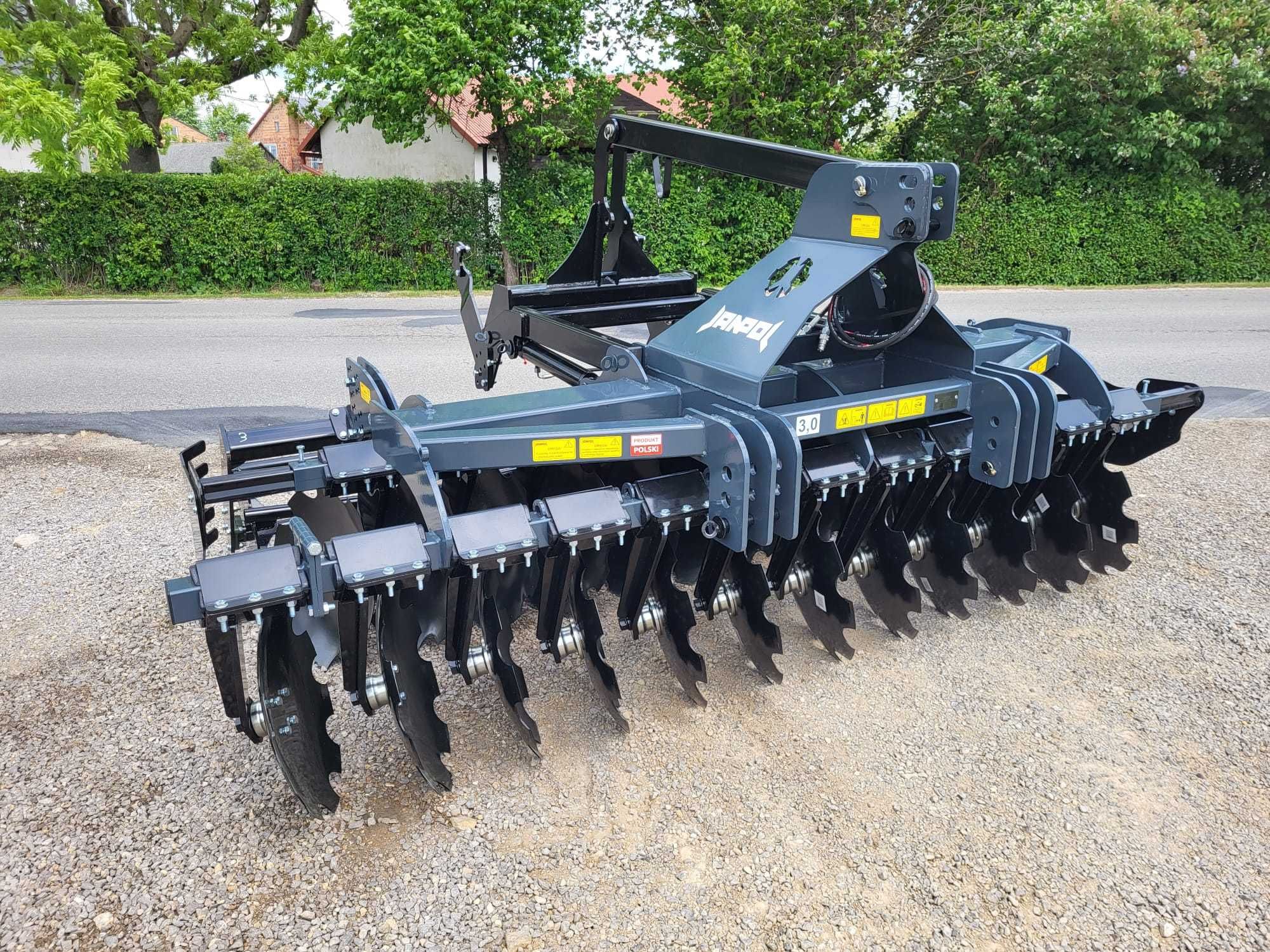 Agregat uprawowo-siewny TALERZOWY 2,5/2,7/3m hydropak TRANSPORT