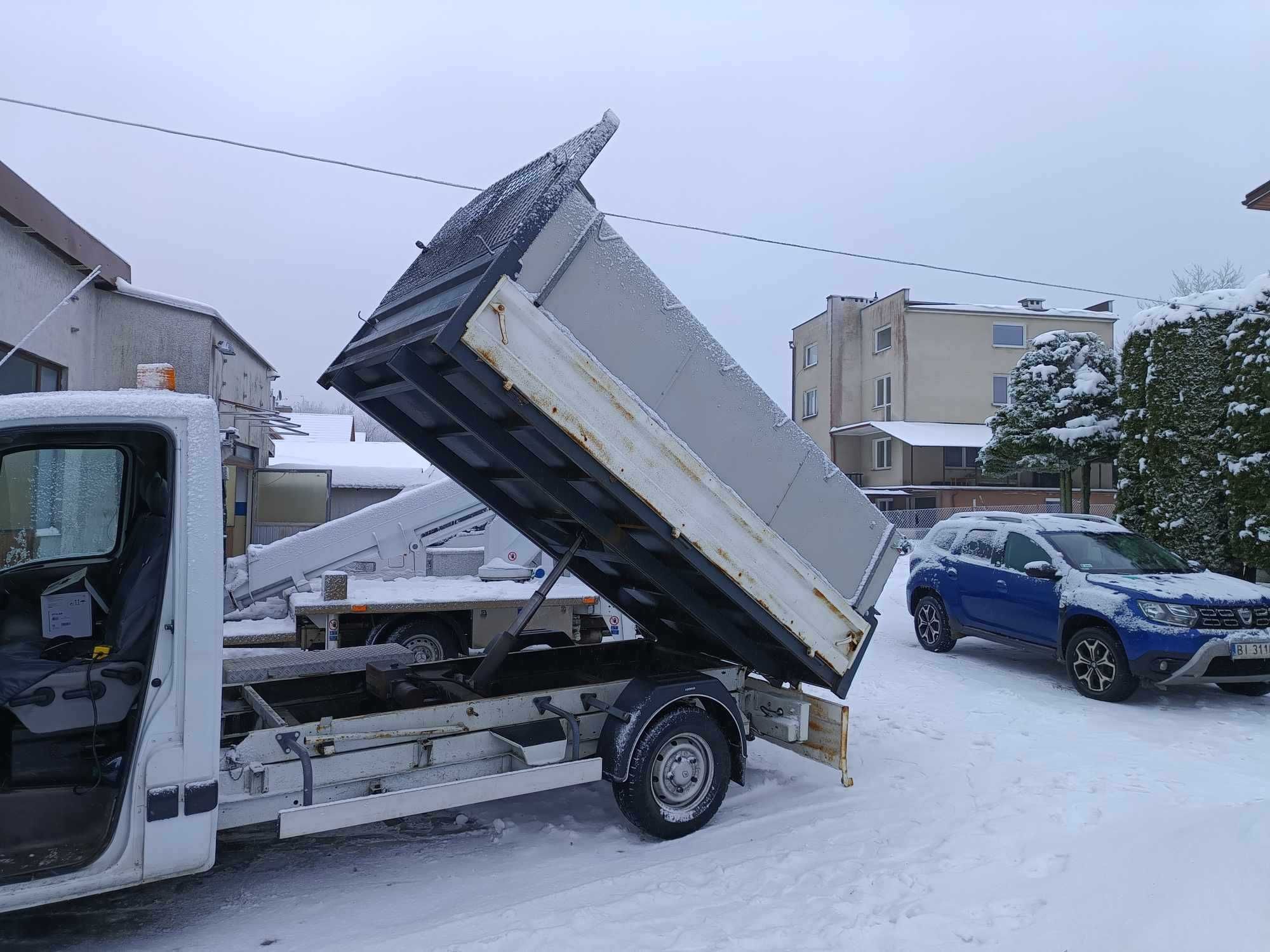 Wywóz gałęzi - transport drewna - wycinka - usługi podnośnikiem