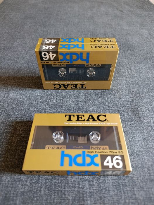 Kaseta TEAC hdx 46 Chrom _ OKAZJA ZAKUPU