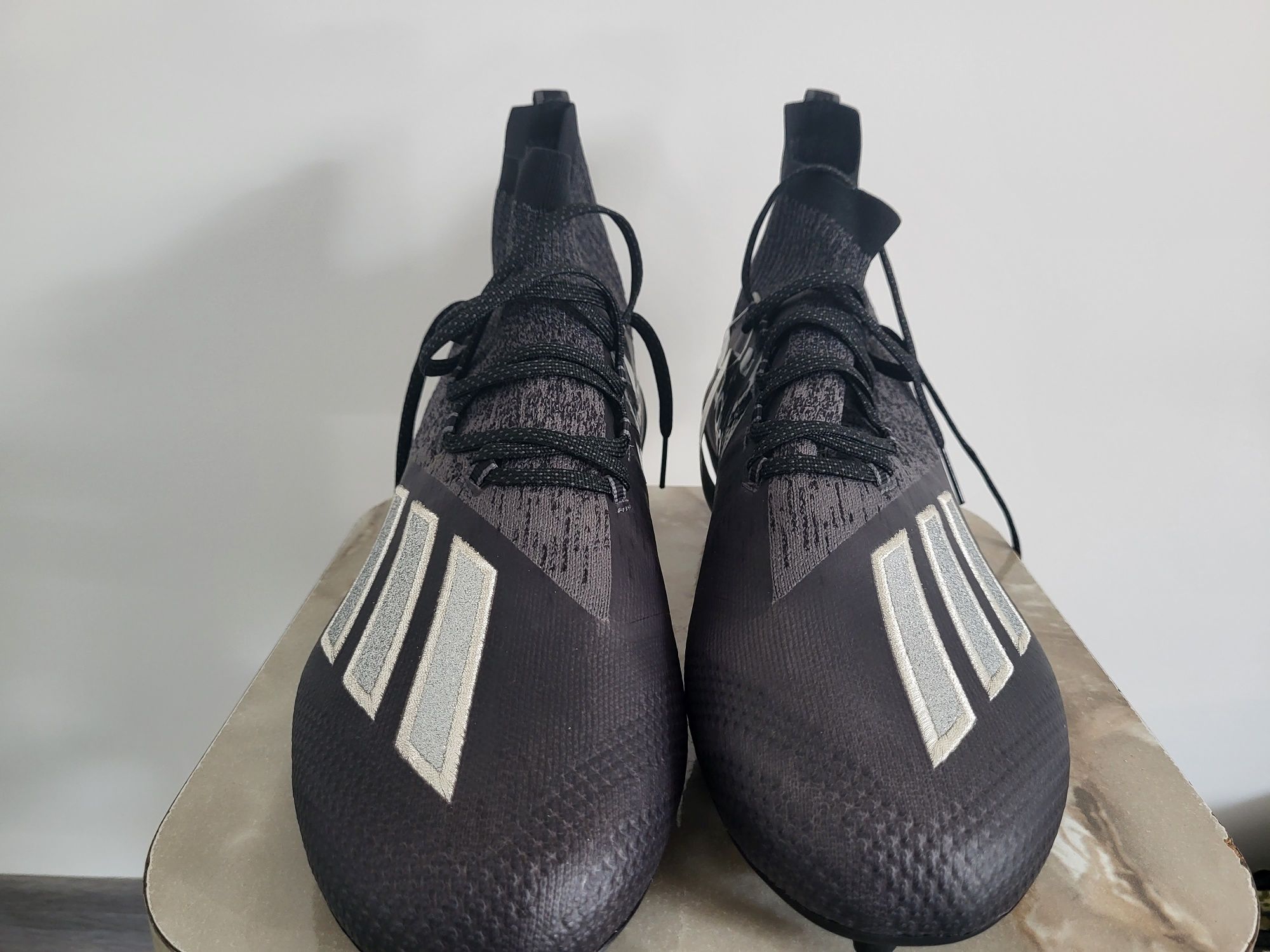 Бутси Adidas Adizero Primeknit Cleat Black & White