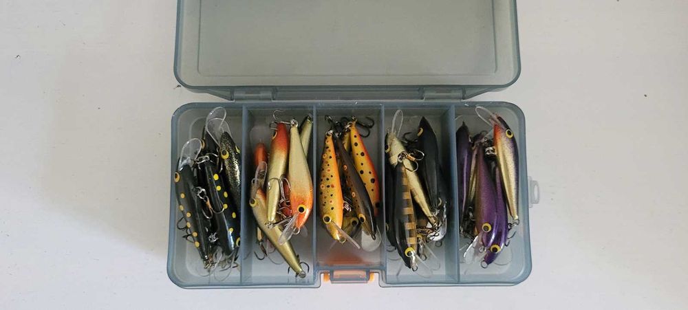 Woblery Handmade na pstrąga, okonia 30 szt. 6cm