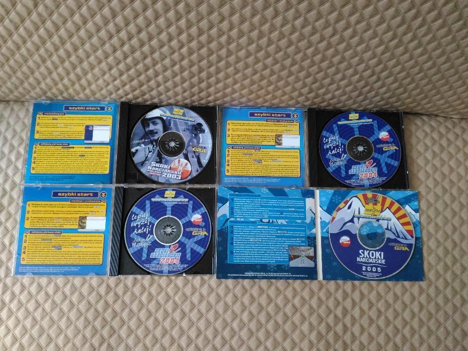 Skoki Narciarskie 2003, 2004, 2004 - wersja 2.0, 2005 PL 4CD
