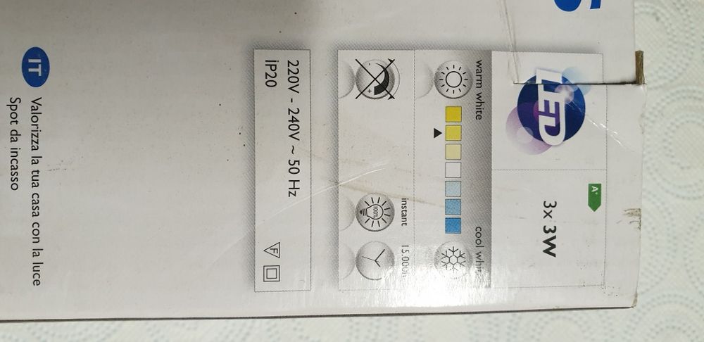 Halogen 3W 230V 4 szt