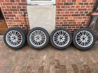 Koła Alufelgi 17" 5x110 Alfa Romeo 159 z oponami letnimi 225/50R17