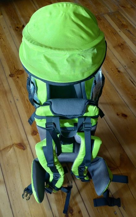 Lekkie Nosidełko Turystyczne Fillikid – Daszek, Folia, Stan BDB!