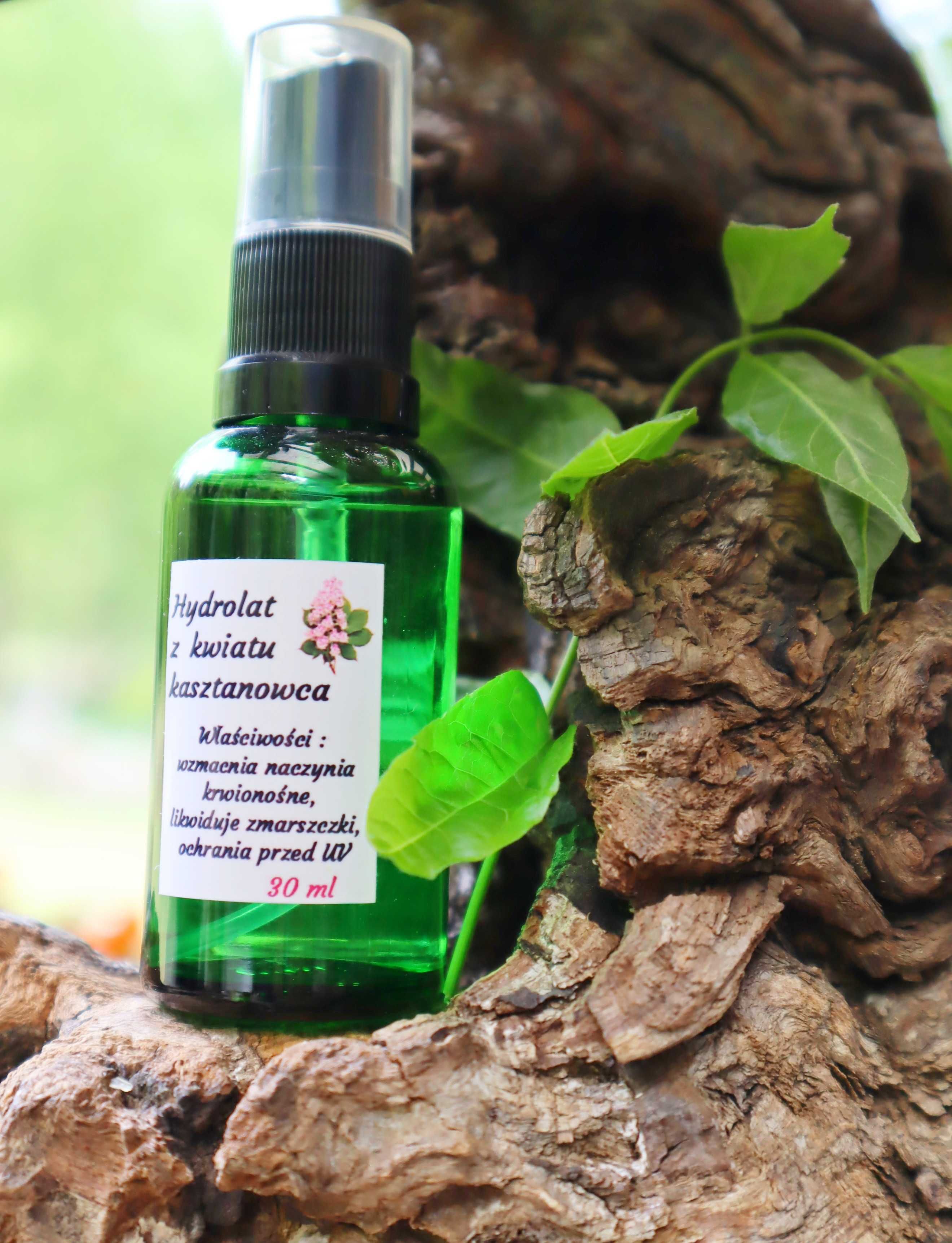 Hydrolat woda kwiatowa z kwiatów kasztanowca 30 ml