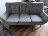 Sofa taupe scandi plus fotel.