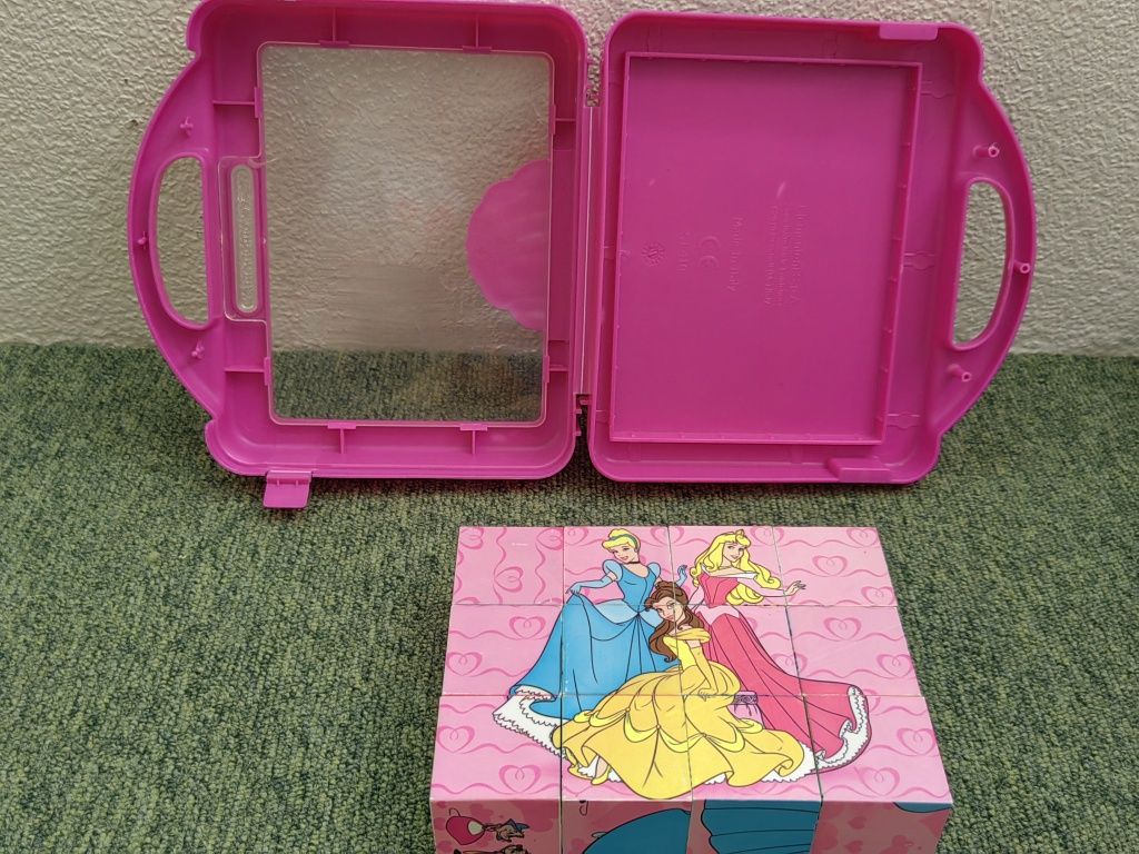 12 Cubos Princesas Disney Clementoni, 6 Puzzles, criança