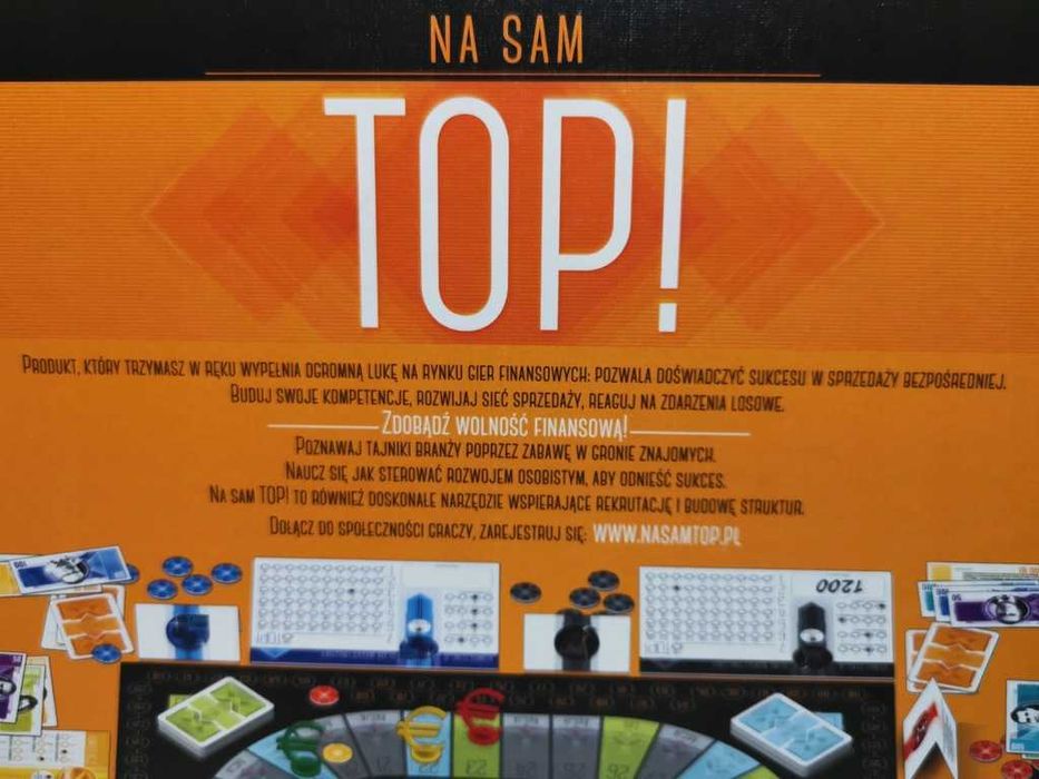 Na sam TOP. Gra planszowa