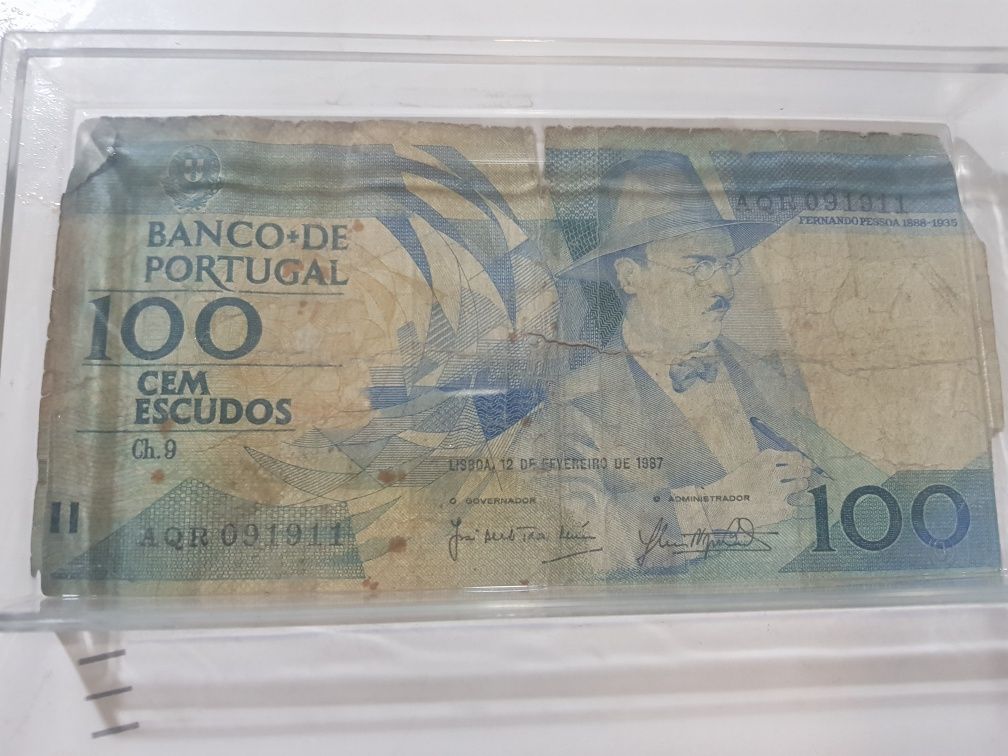 100 escudos de 1987