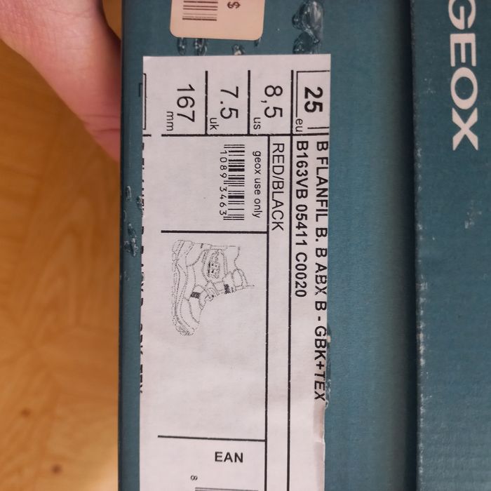 Geox Amphibiox  зима термо 25р-р