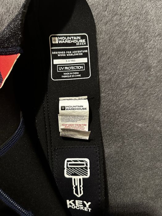 Strój pianka do pływania, nurkowania kombinezon neoprenowy r. 3-4 lata