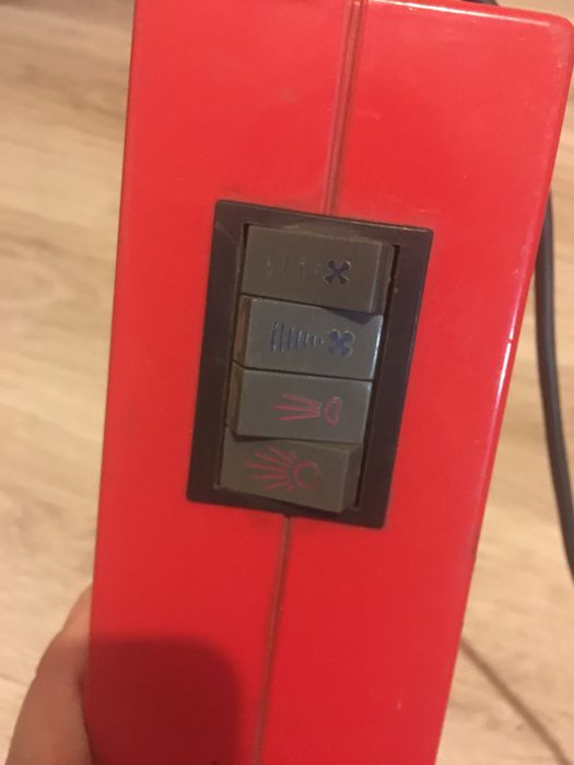 Farelka Farel PRL czerwona