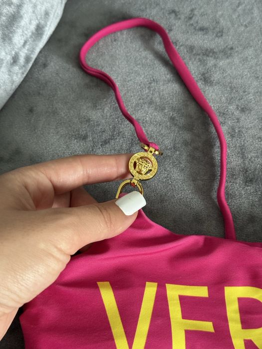 Розовый купальник люкс бренд