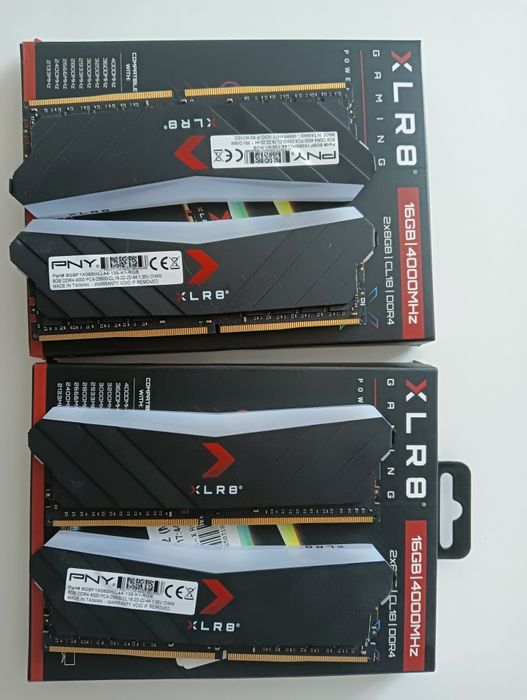4x8 GB Ram DDR4 PNY4000mhz