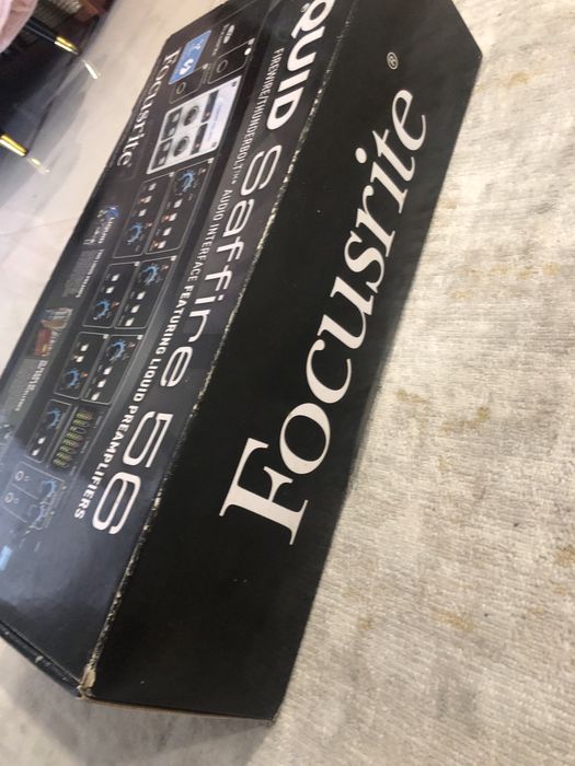 Interface de audio focusrite liquid saffire 56