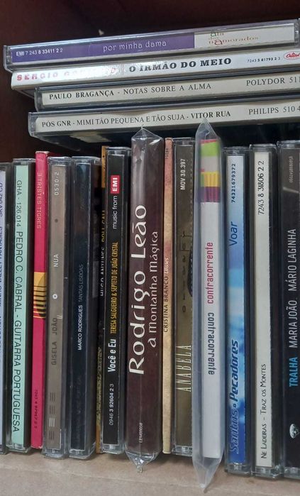 Lote de CDs Originais Rock, Pop, Brasil, Indie, Jazz, Portuguesa
