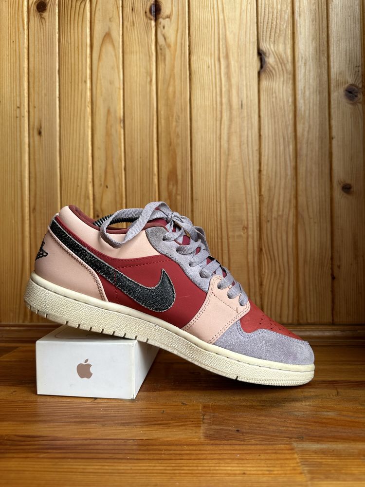 Кроссовки nike jordan 1 low canyon rust