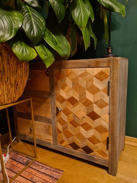 2x Szafka Mango lite drewno 60x30x75