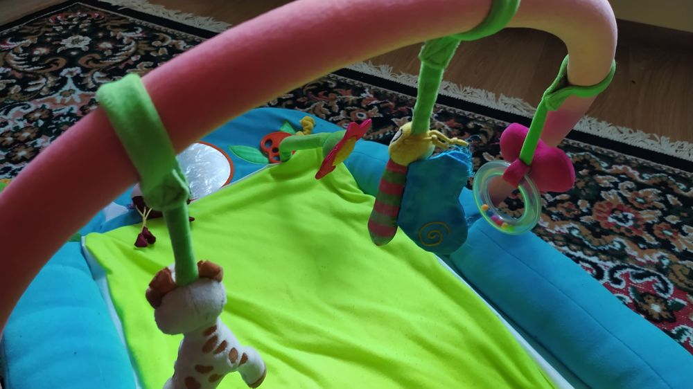 Килимок розвиваючий для немовляти дітей коврик детский