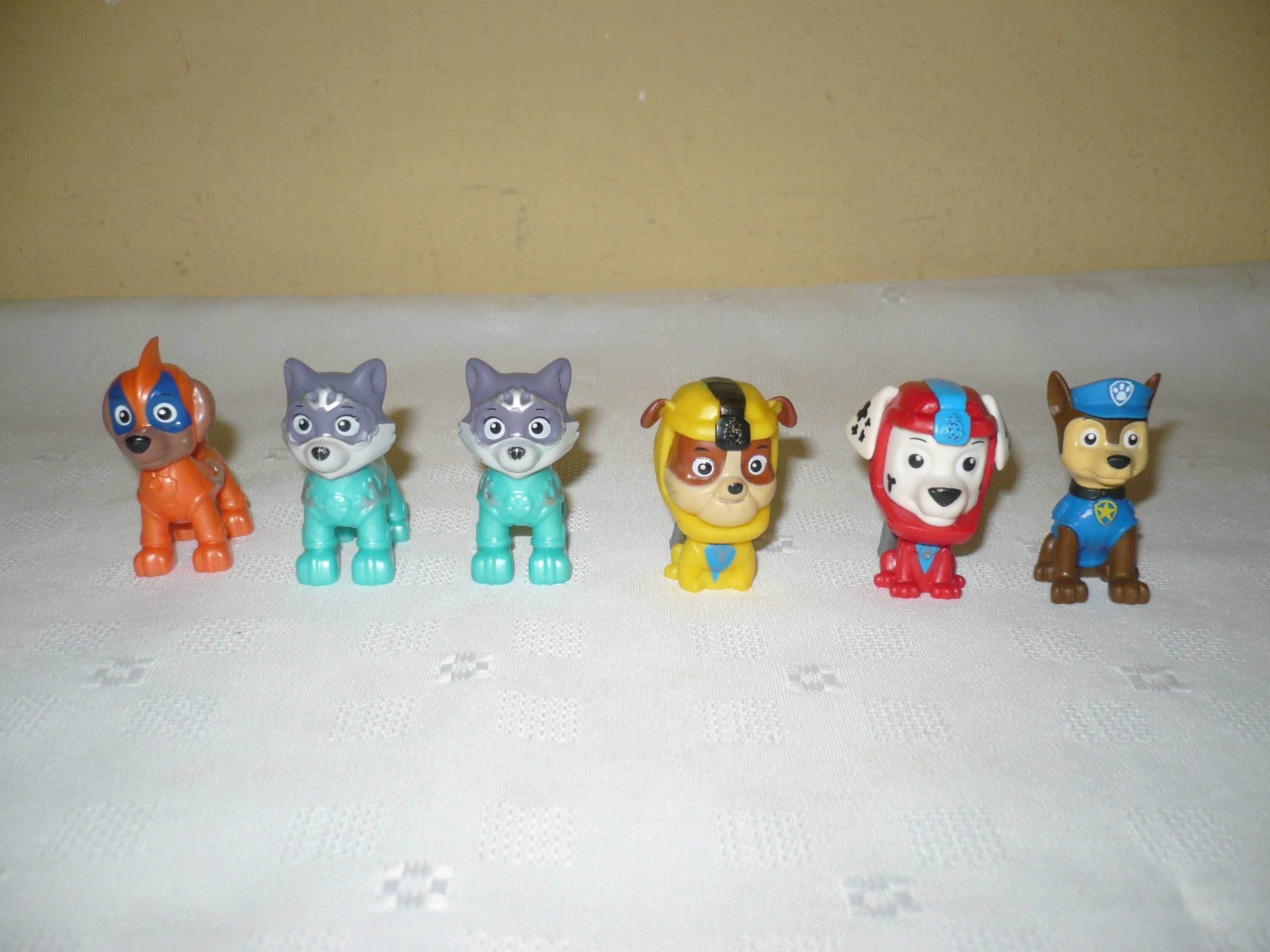 Figurki Psi Patrol, Paw Patrol 6 sztuk, wysokość 5 cm