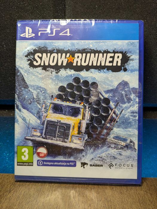 Snowrunner PS4 / PS5 - symulator pojazdów, ciężarówki PL