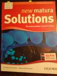 New matura solutions pre-intermediate podręcznik