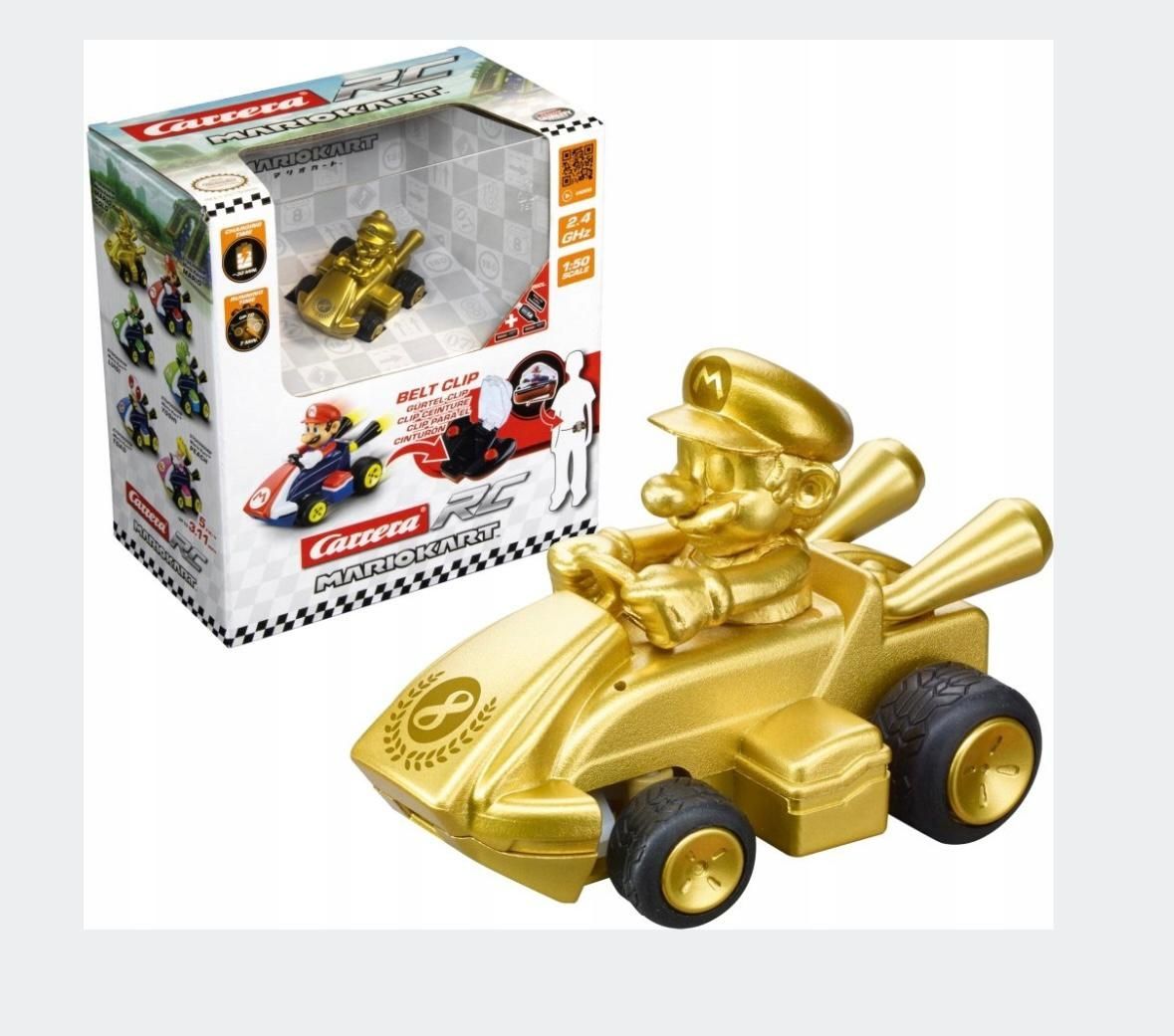 CARRERA RC MARIOKART Złoty Mario 2.4GHz zdalnie sterowany RC 430001