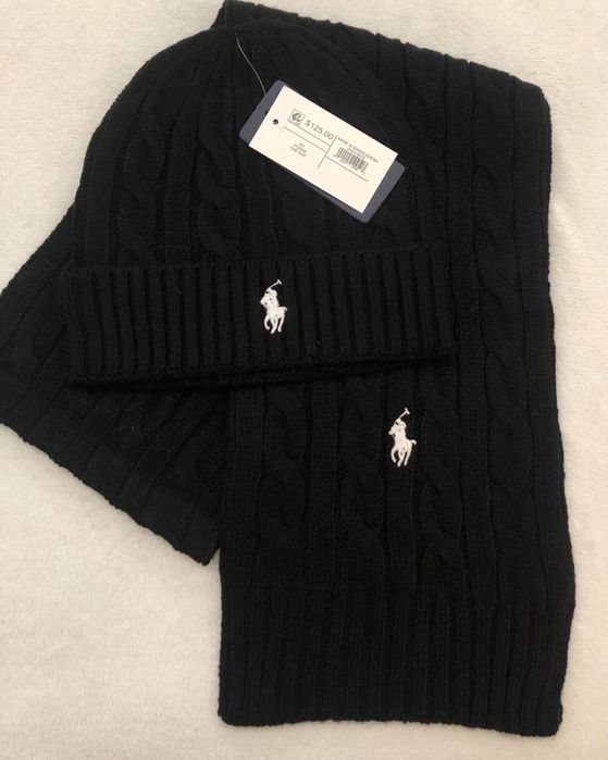 Komplet czapka i szalik Polo ralph lauren