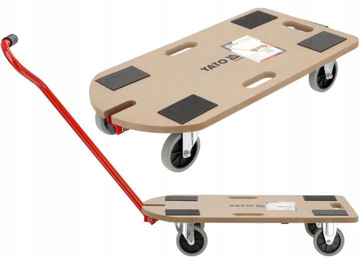 Yato Wózek Transportowy Platformowy Platforma Z Dyszlem 250 Kg