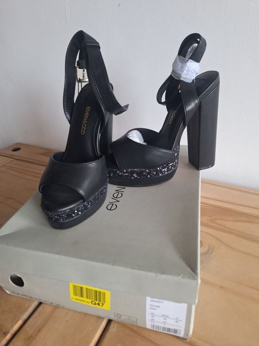Damskie buty sandały na obcasie Even&Odd r.36 EV3S