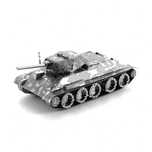 Puzzle 3D de metal - Tanque T34 - Novo