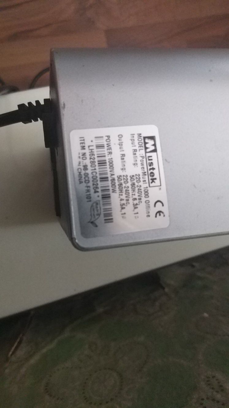 ИБП Mustek Power Must 1000 Offline 600w