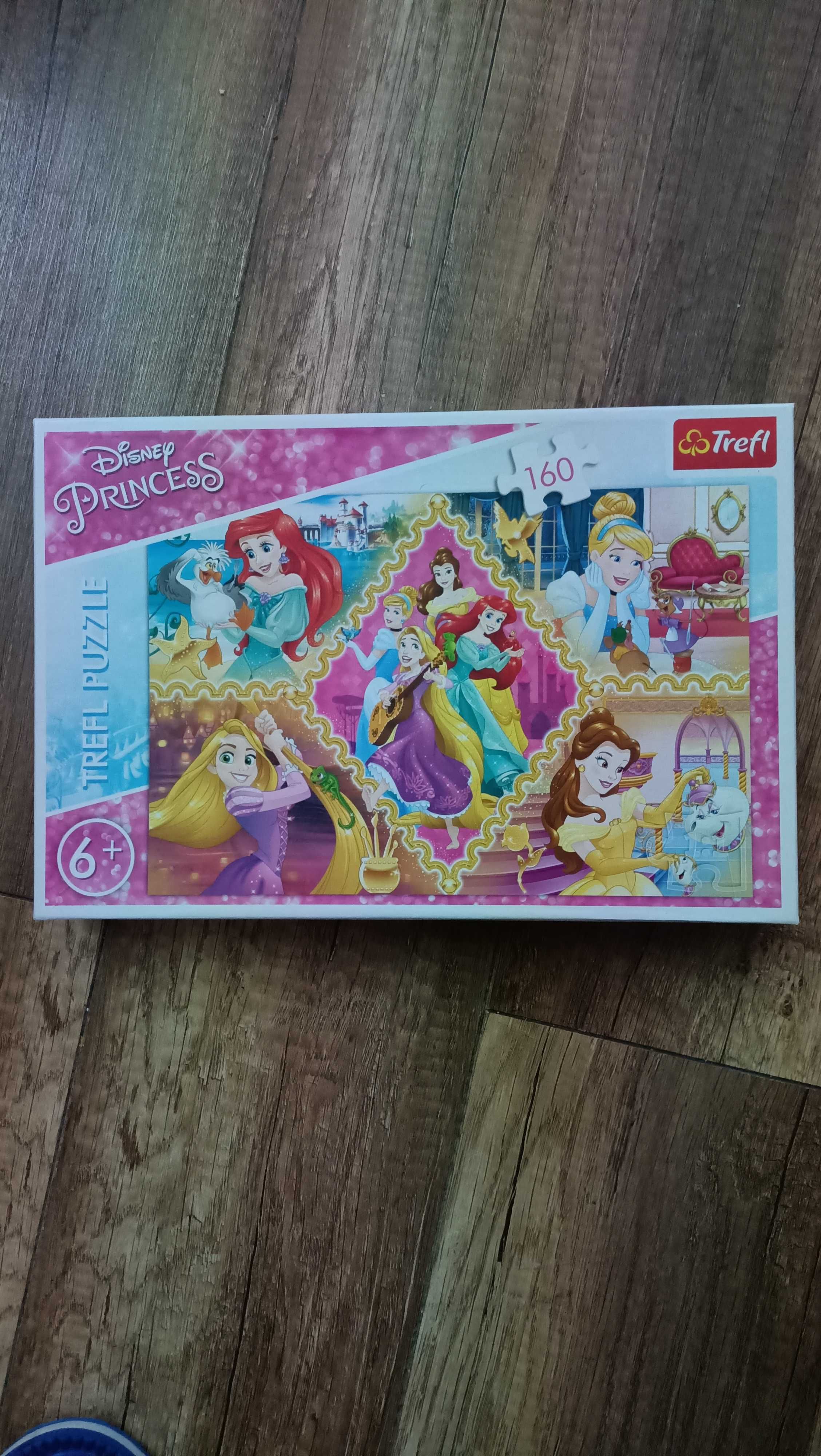 Puzzle księżniczki Dinsney Princess Trefl 160 elementów