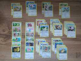 Bulk Karty Pokemon Typ Normalny 43sztuki