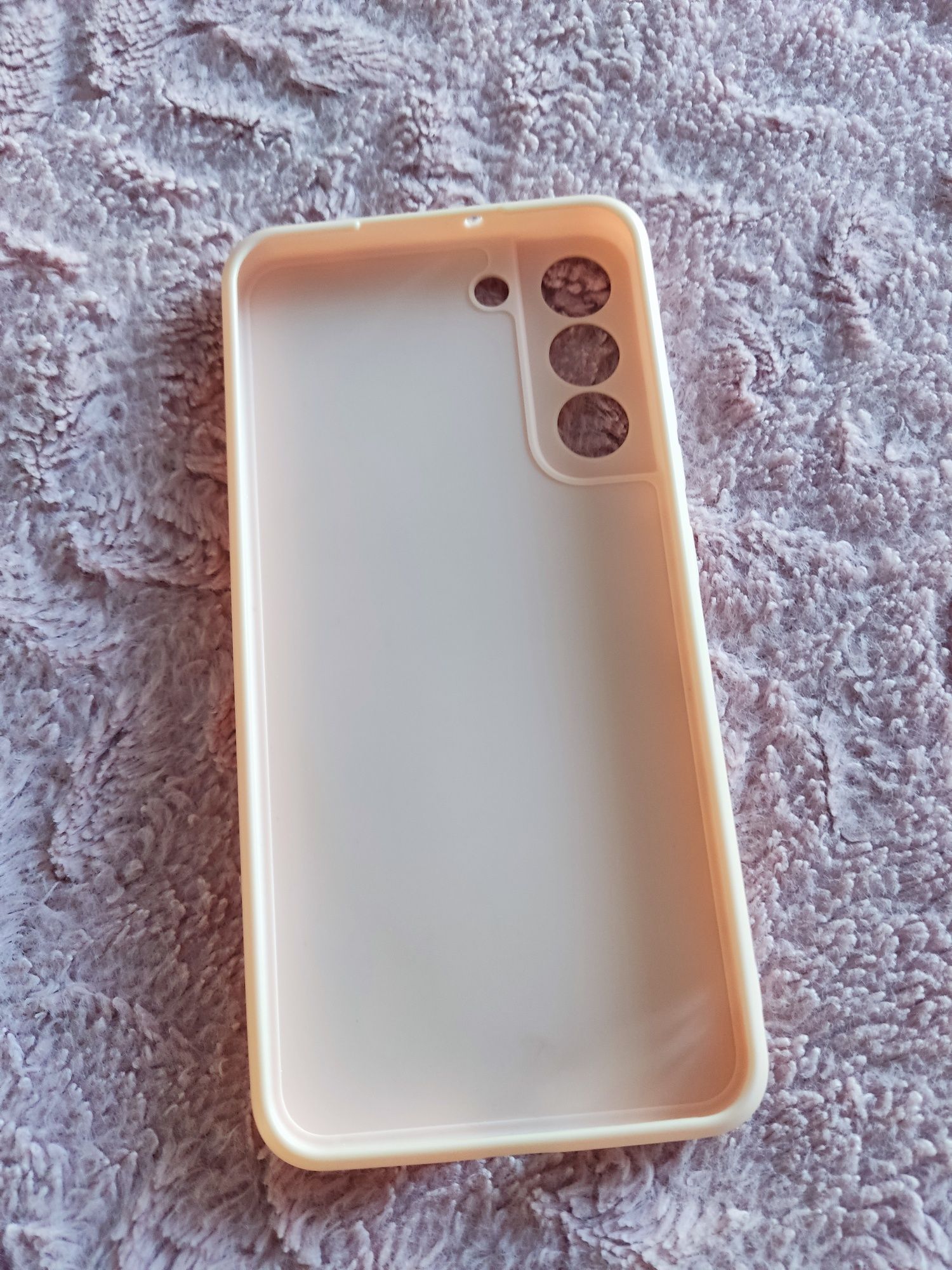 2x Etui Do Samsung S22 plus + Glamour Case  pudrowo złoty