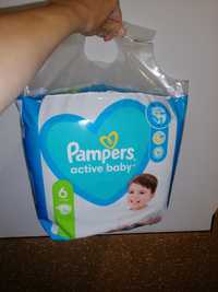 Памперсы памперси подгузники пiдгузки Pampers # 6 Памперс 6 active bab