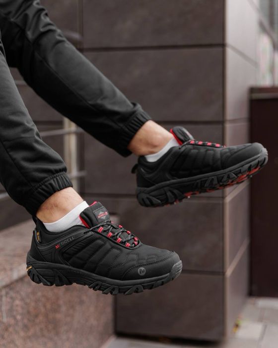 Merrell Ice Cap Moc II Black Red