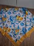 Apaszka damska 70x70 cytryny limonki Amalfi Coast