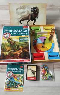 Prehistoria i dinozaury Trefl gra edukacyjna