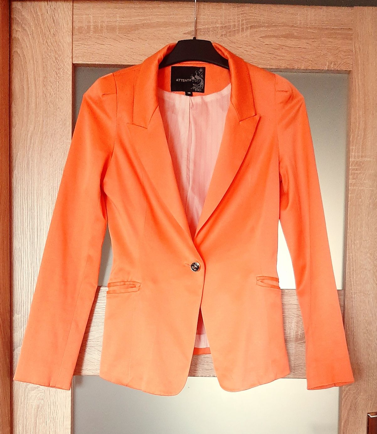 Marynarka orange S-36 piękna