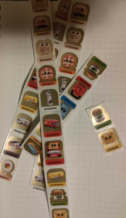 Naklejki Biedronka Gang biedroniaki 70 szt