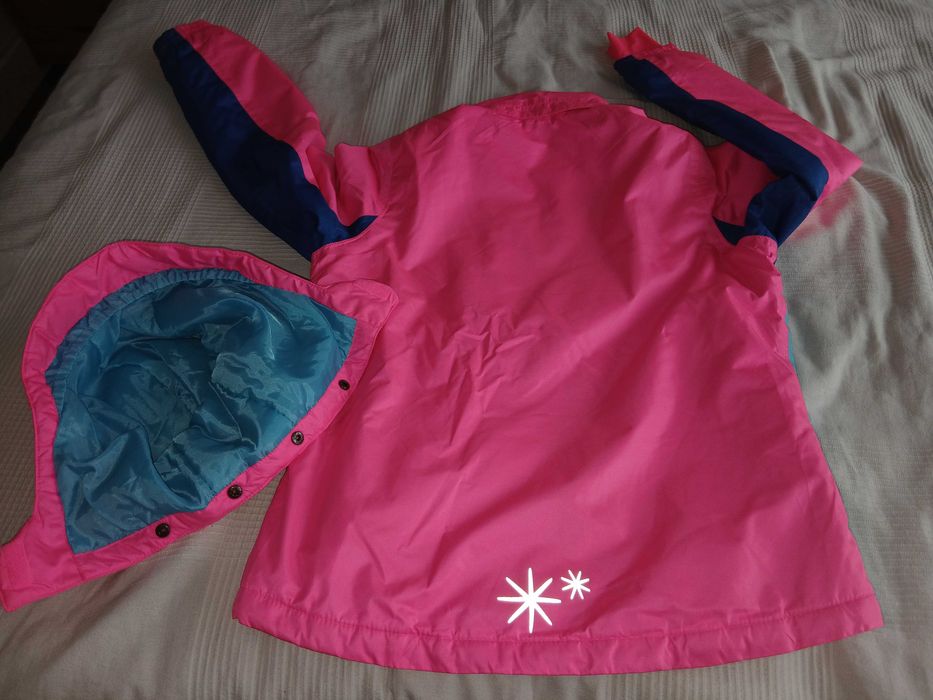 Kurtka zimowa 158/164 narciarska wodo i wiatroszczelna IDEALNA