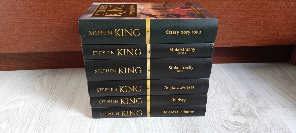 King Cztery pory roku Stukostrachy Dolores Claiborne Cmętarz Chudszy