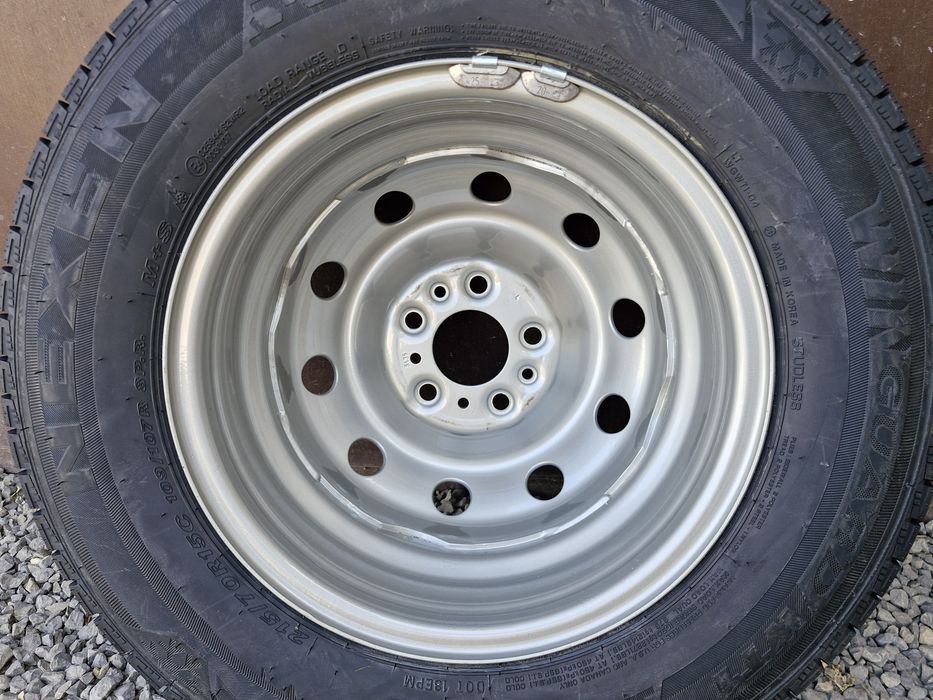 Koła Zimowe Felgi Ducato Boxer Jumper 5x118 215/70/R15C DOT25 NOWE