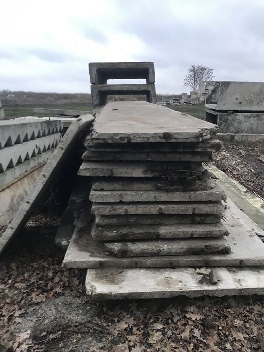 Плити дорожні та канальні б/у + монтаж